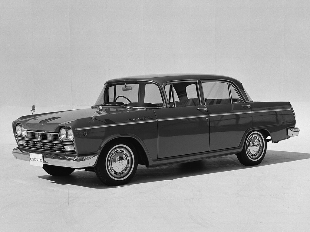 Nissan Cedric 1 поколение, рестайлинг, седан (10.1962 - 09.1965)